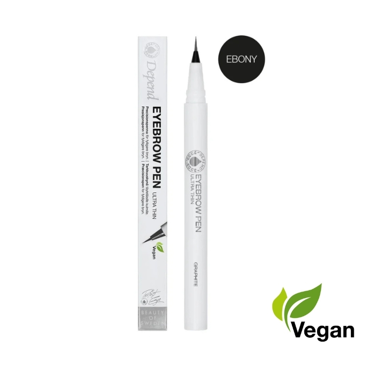 EYEBROW PEN 激幼仿毛眉筆 #黑檀木色｜2025_SwedishBeautyAwards ｜