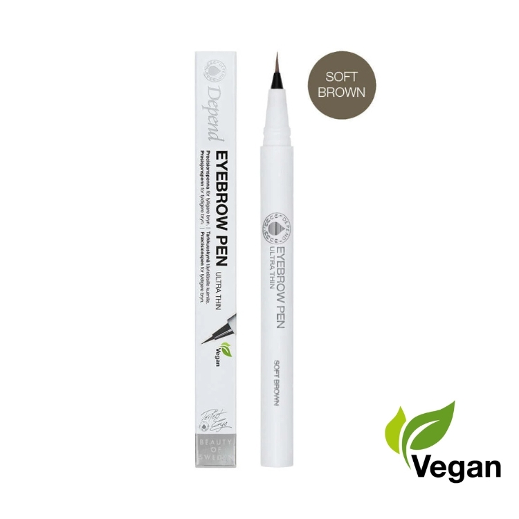 EYEBROW PEN 激幼仿毛眉筆 #淺褐色 ｜2025_SwedishBeautyAwards ｜