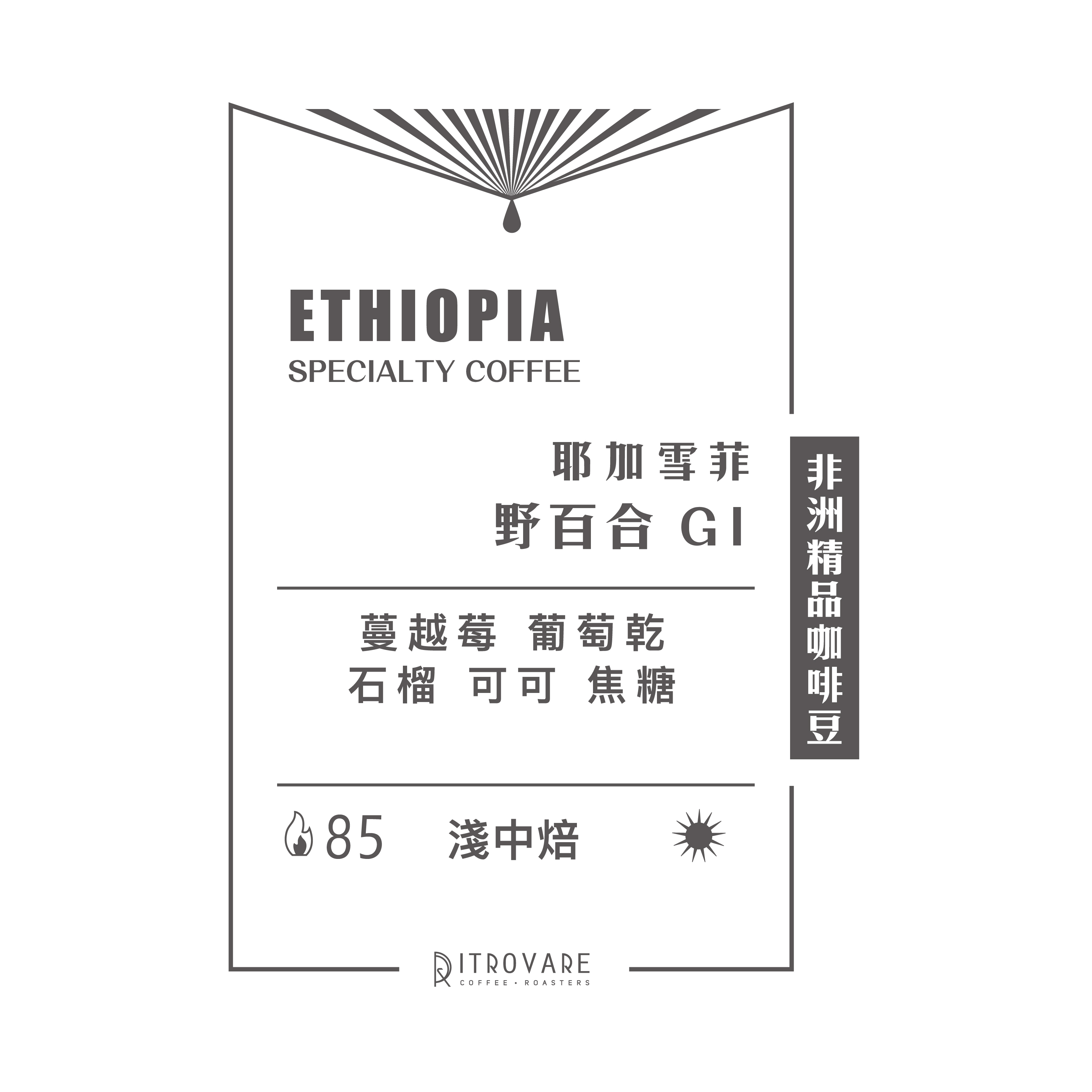 【非洲精品咖啡豆】衣索比亞 耶加雪菲 野百合 G1