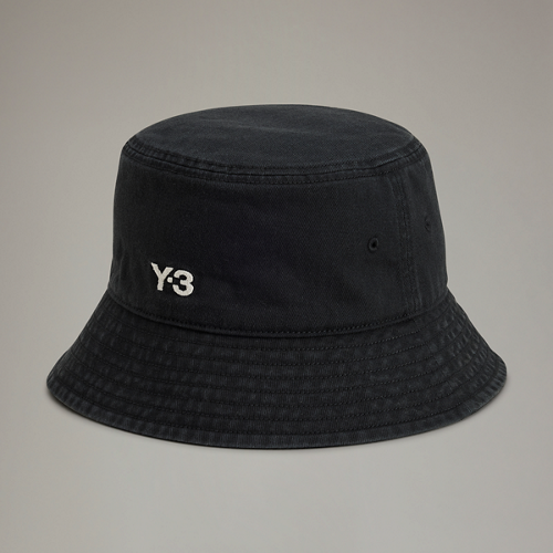 【 Y-3 BUCKET HAT 頂級漁夫帽 - 黑 】