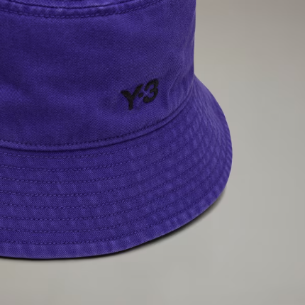 【 Y-3 BUCKET HAT 頂級漁夫帽 - 學院紫 】