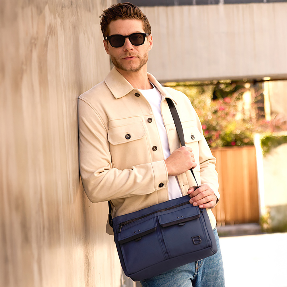 beside u TIA 防盜機能斜肩包 防潑水斜背包 輕量防盜包 男包 中性包 BMAL系列