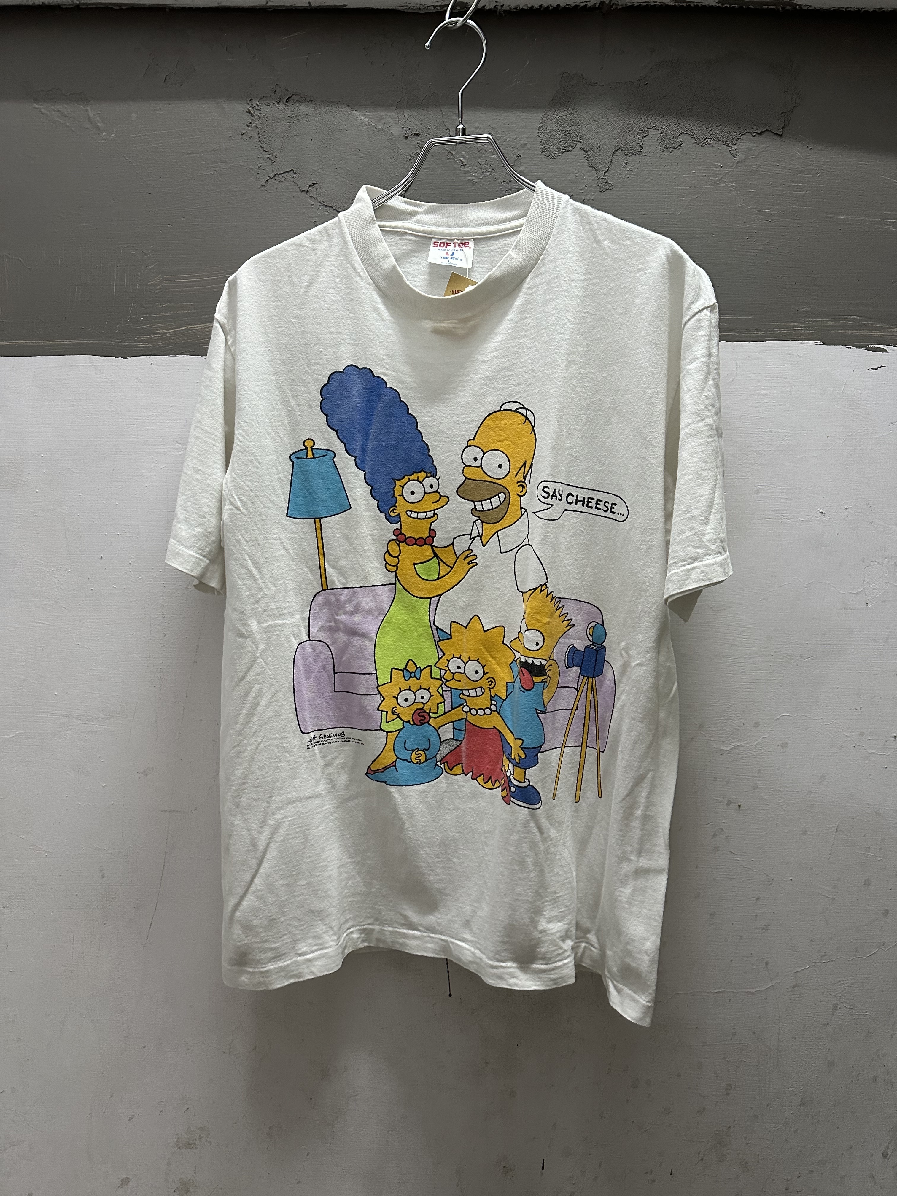80s The Simpsons Tee Made in USA