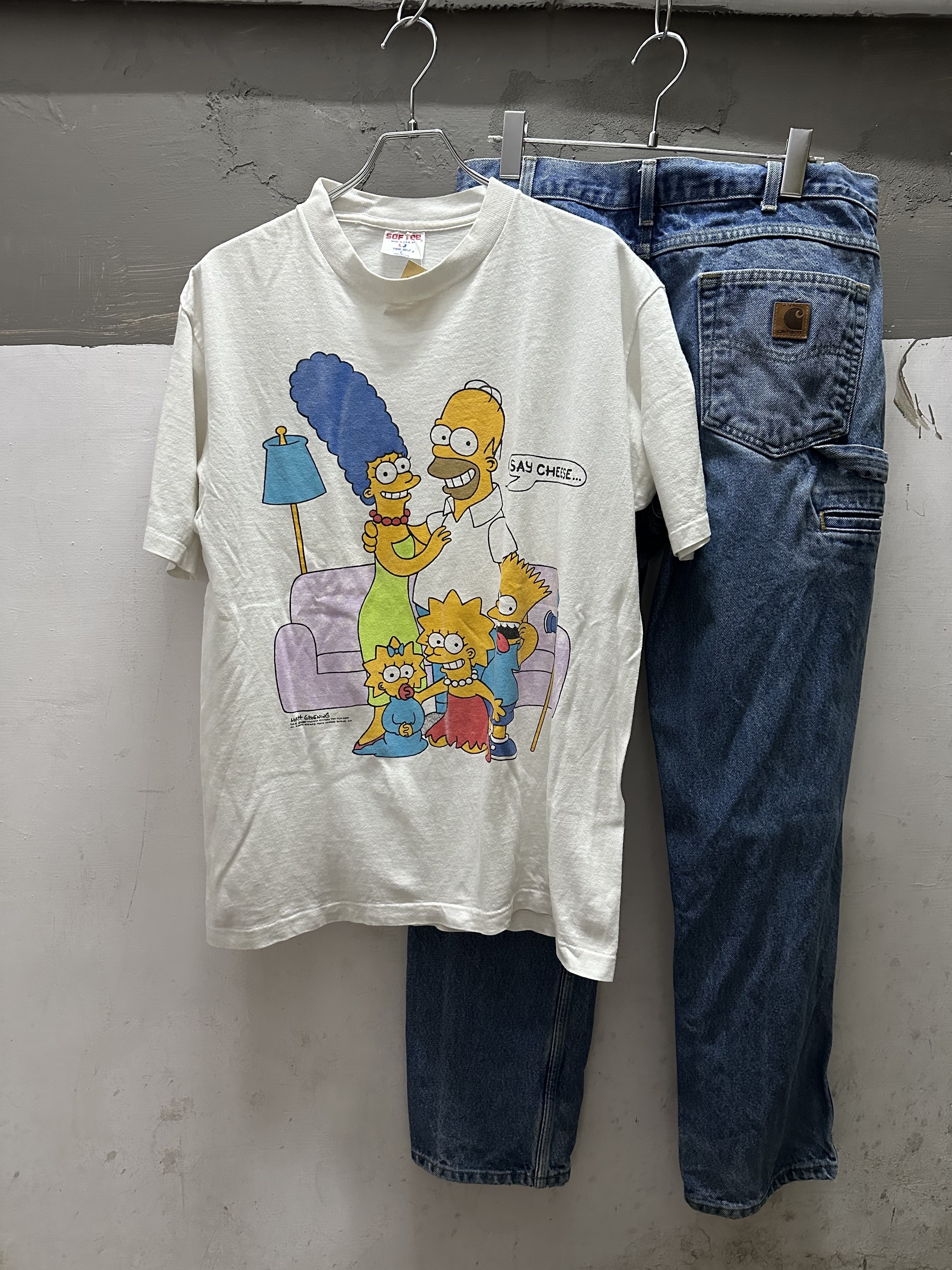 80s The Simpsons Tee Made in USA