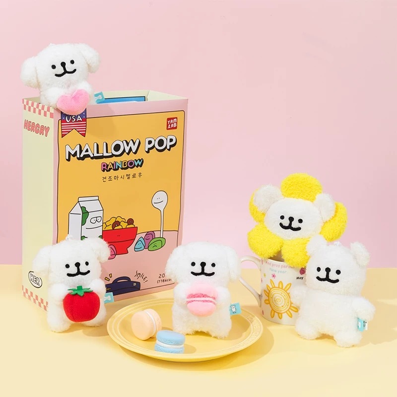 新款 MALTESE 線條小狗 吊飾 鑰匙圈 / 預購