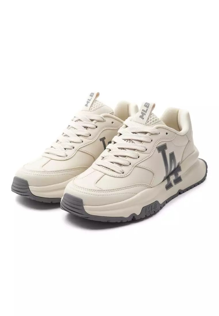 【韓國預購】AK040701 MLB Chunky Runner LA款波鞋 (象牙白)