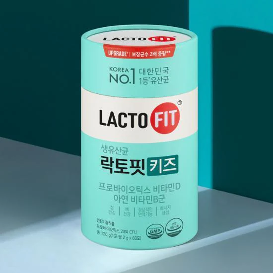 LACTO-FIT 鍾根堂兒童腸道健康益生菌 (1盒60條)