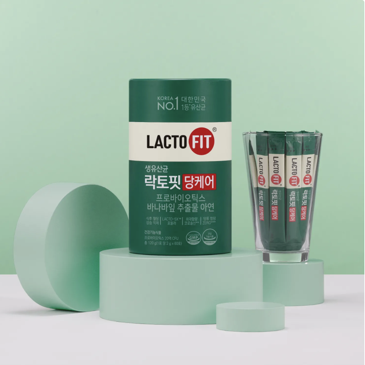 LACTO-FIT 鍾根堂腸道健康無糖益生菌 (1盒60條)