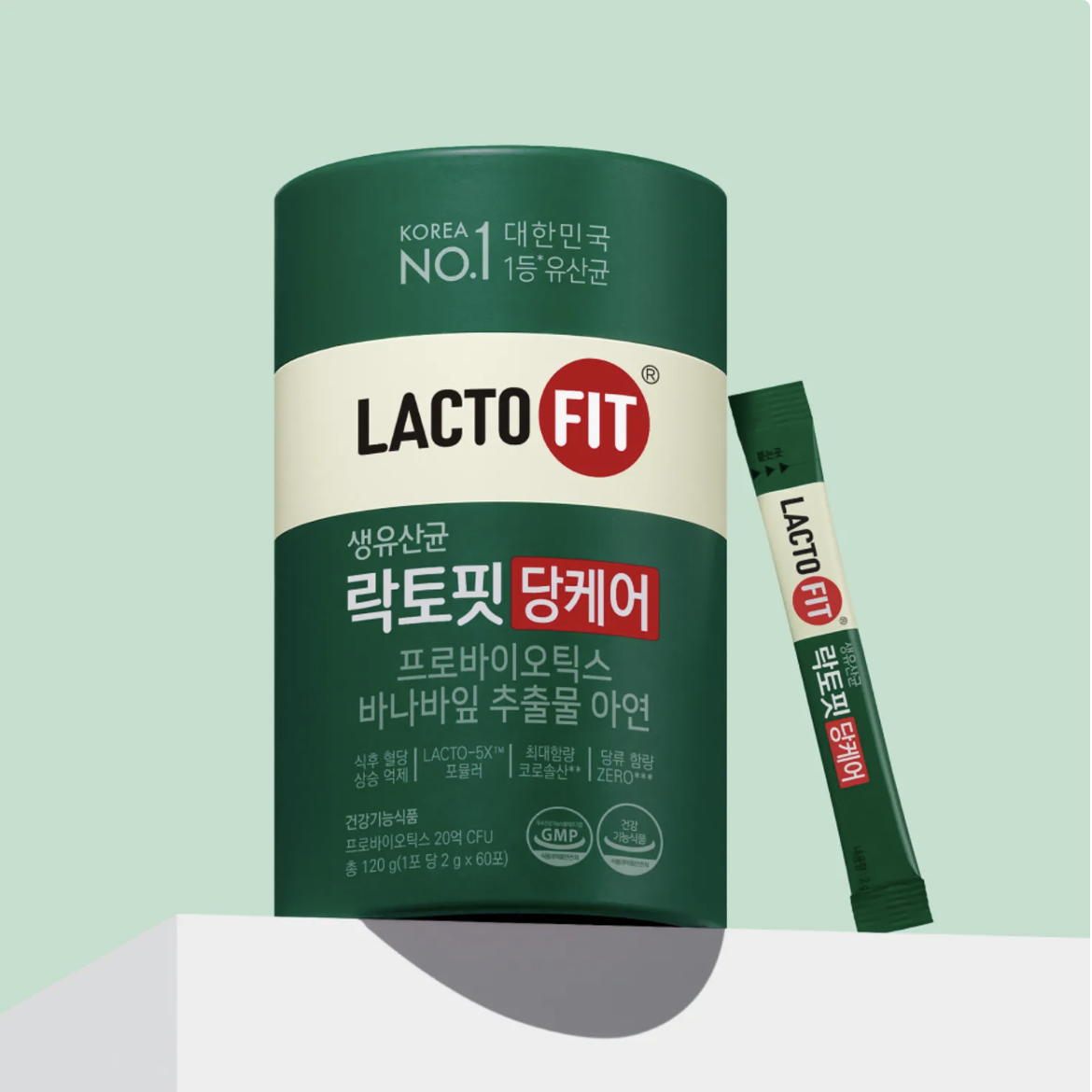 LACTO-FIT 鍾根堂腸道健康無糖益生菌 (1盒60條)