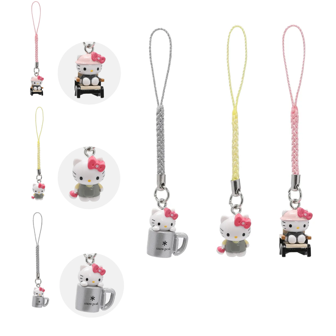 【現貨】Snow Peak X Hello Kitty 聯名款 鑰匙圈 S25SWFSU81