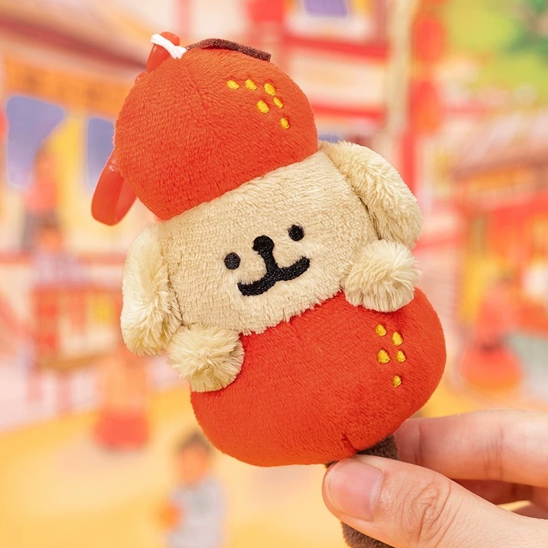 MALTESE 線條小狗 糖葫蘆 吊飾 鑰匙圈 / 預購