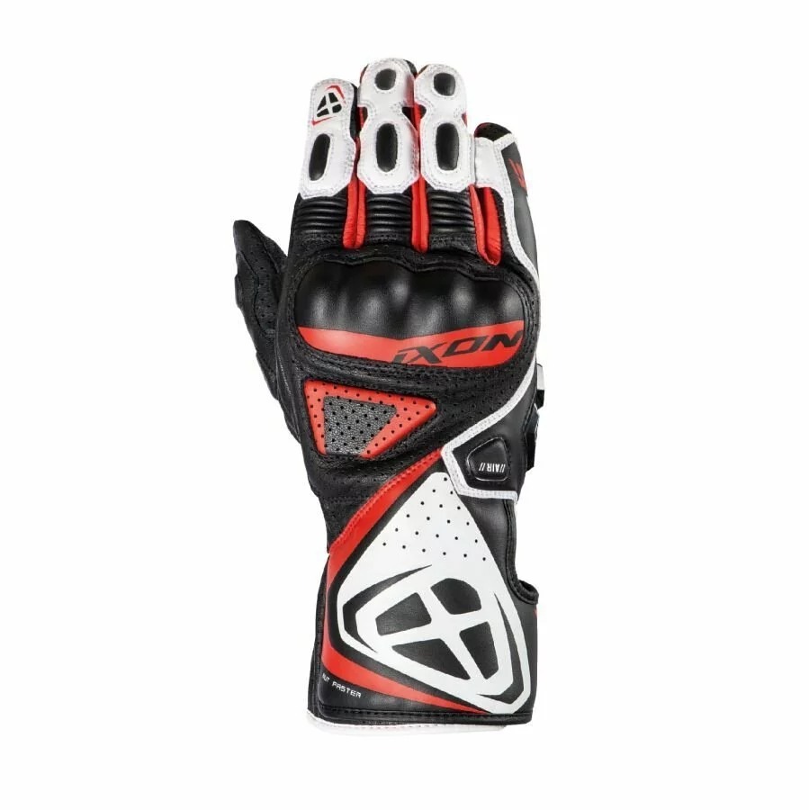 IXON GP5 AIR 黑紅 競技皮革防摔長手套