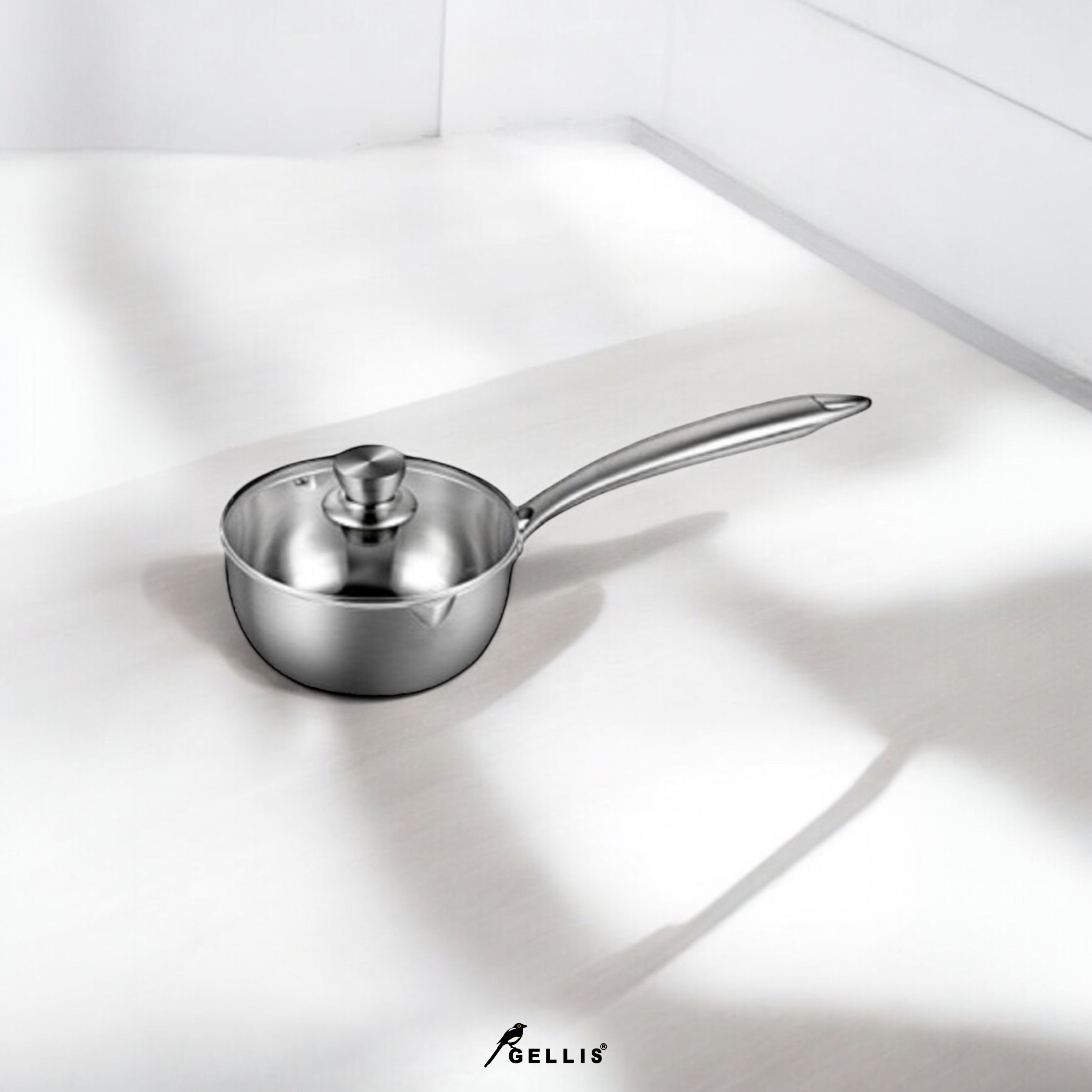 とうし18cm精鑄304節能一體成型含蓋雪平鍋湯鍋泡麵鍋牛奶鍋