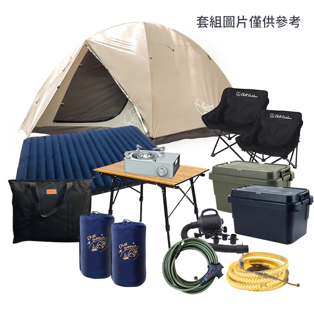 【租借】 沙丘帳篷新手套組（適用2人）