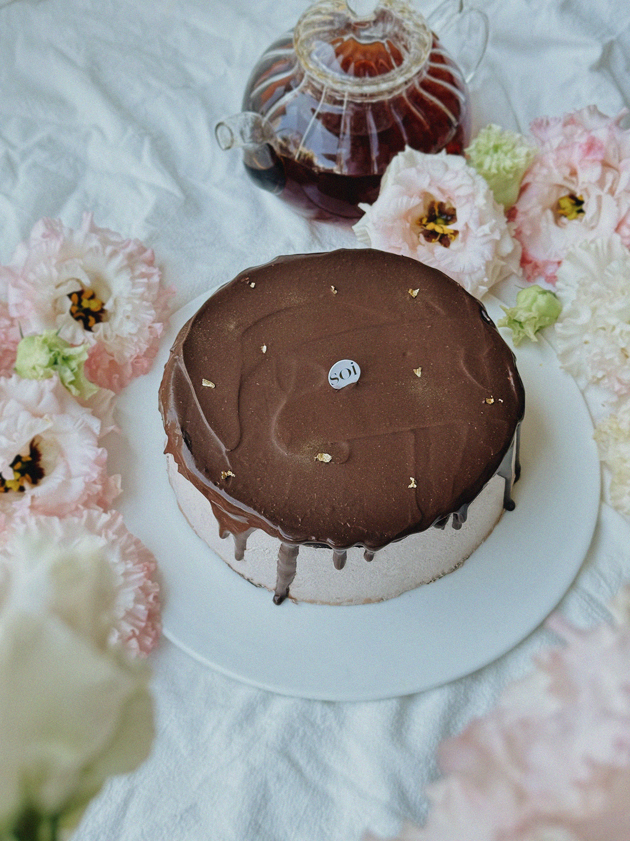 全素鐵觀音巧克力千層旦糕6吋