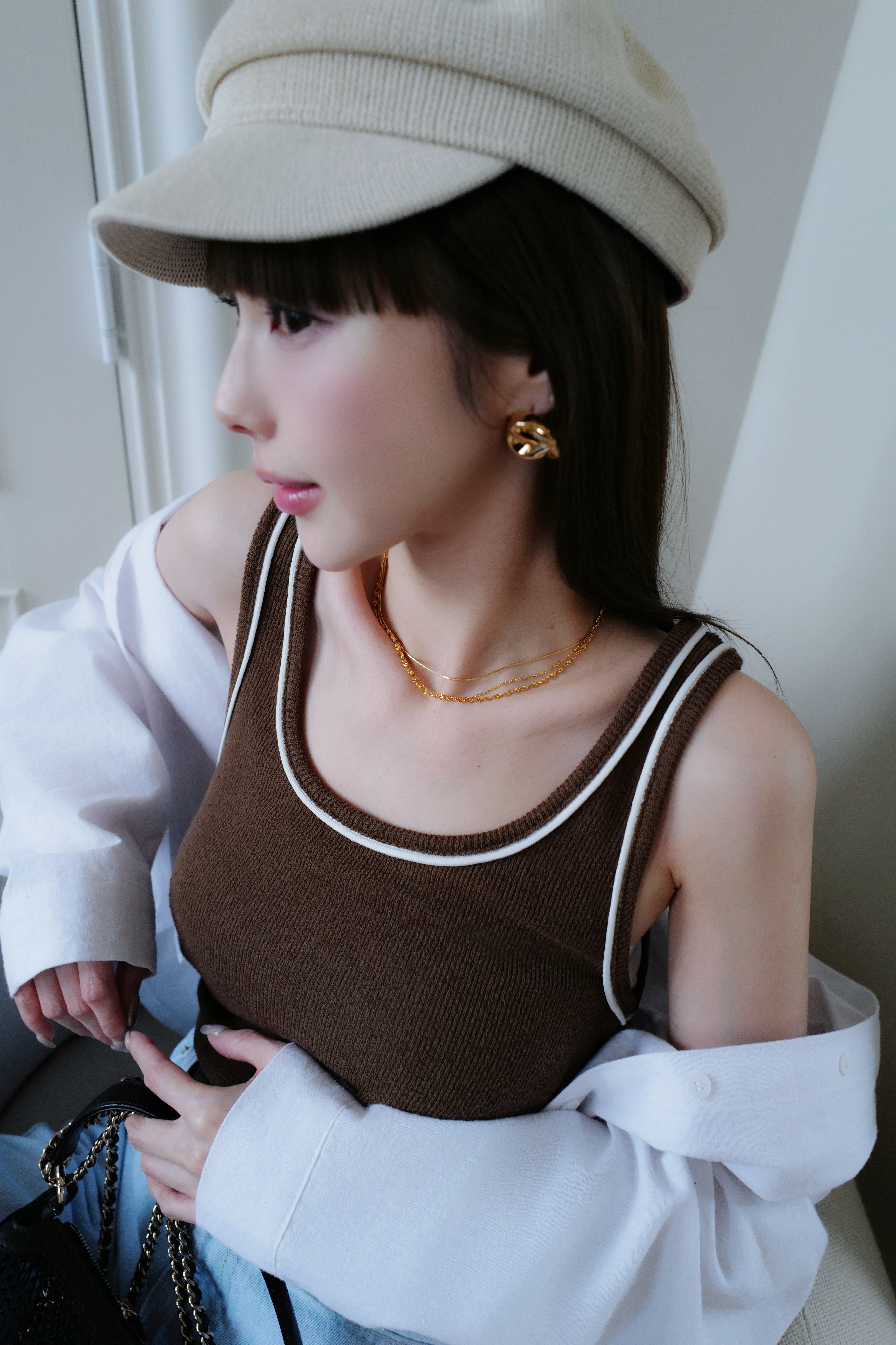 (現貨) 時髦麻花耳環 GB62