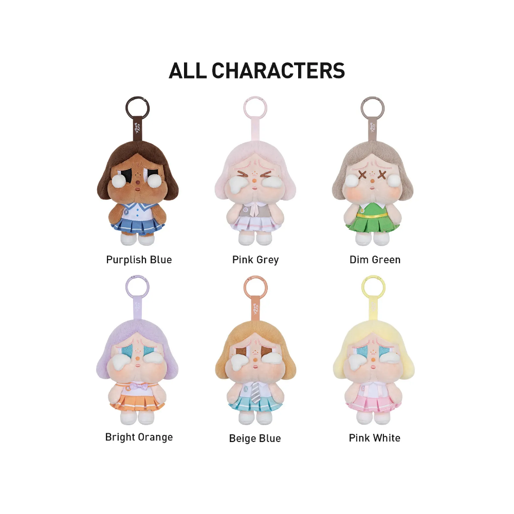 POP MART CRYBABY SUNSET CONCERT SERIES FIGURES 搪膠臉毛絨掛飾 盲盒