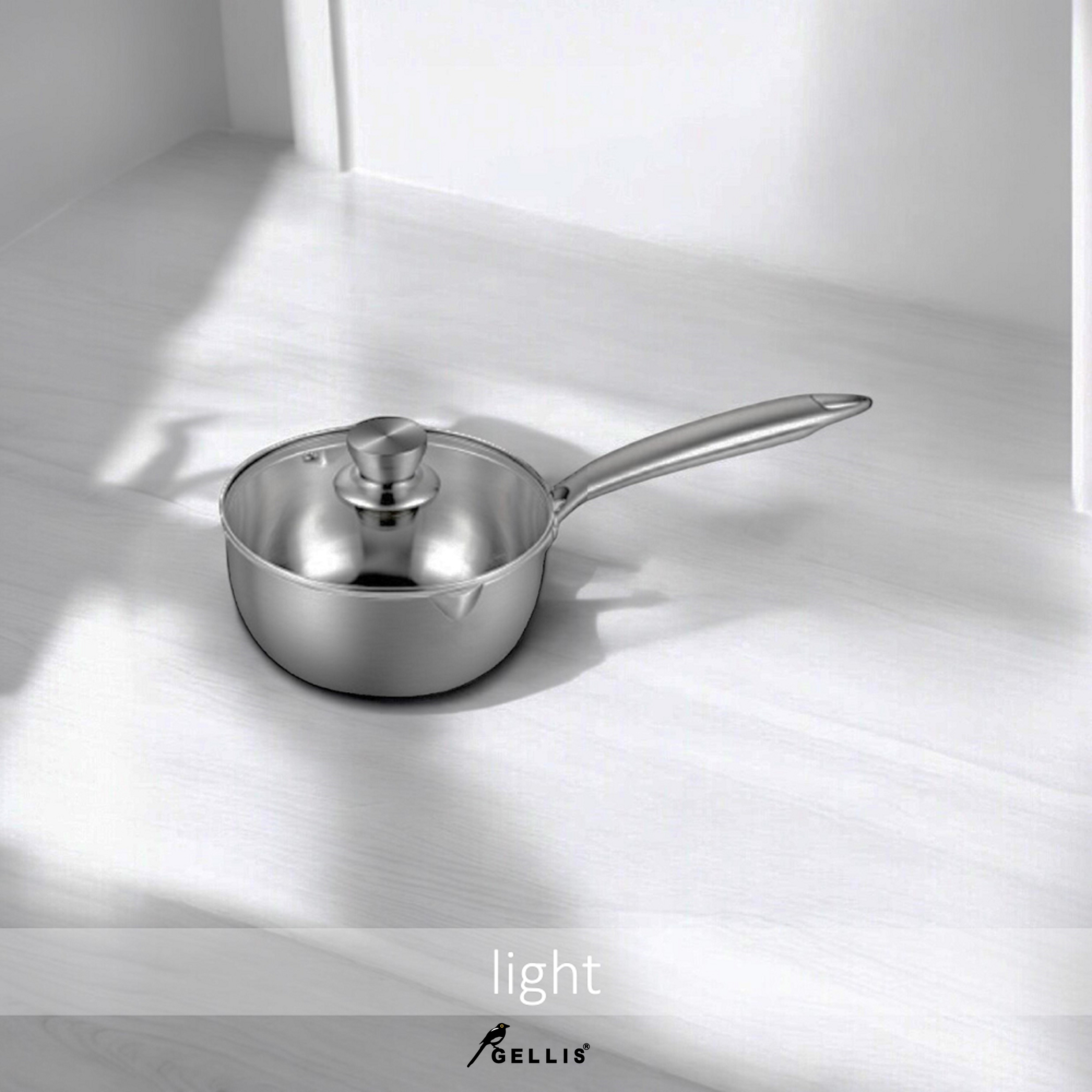 とうし20cm輕量精鑄304節能一體成型含蓋雪平鍋湯鍋泡麵鍋牛奶鍋