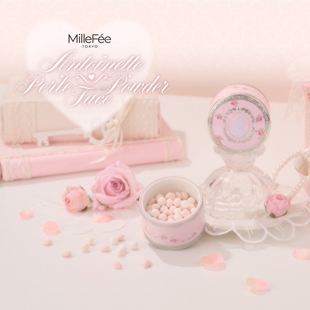 MilleFée 珍珠心型蜜粉球 (全2色) NEW