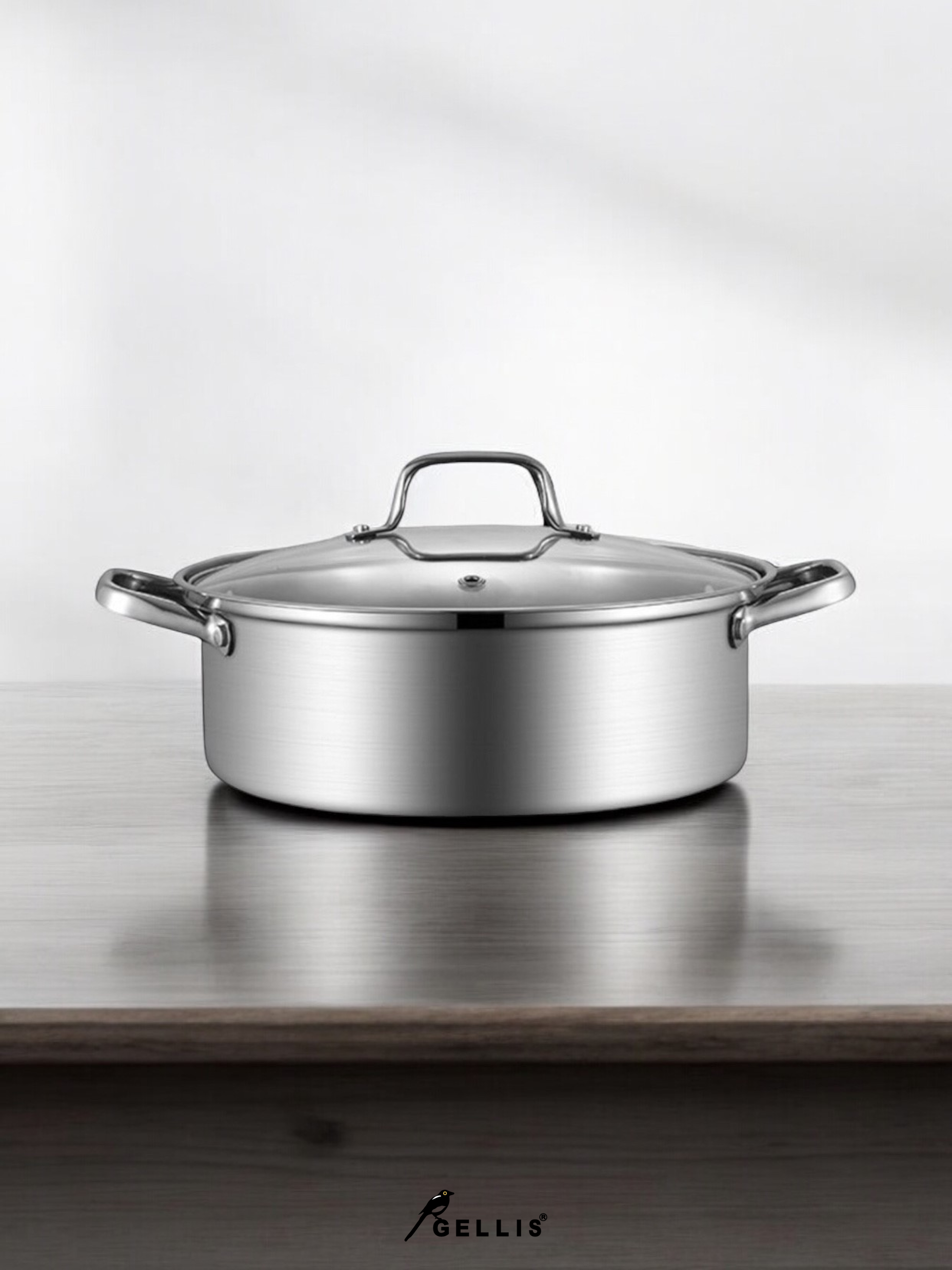 32cm古歐經典復刻一體成型超容量火鍋