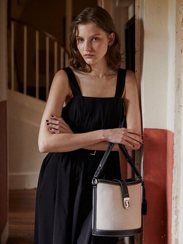 ◆JOY GRYSON◆ Serendipity Bucket Bag Canvas LW3SE8650_10 ◇JOY GRYSON◇ Serendipity Bucket Bag Canvas LW3SE8650_10