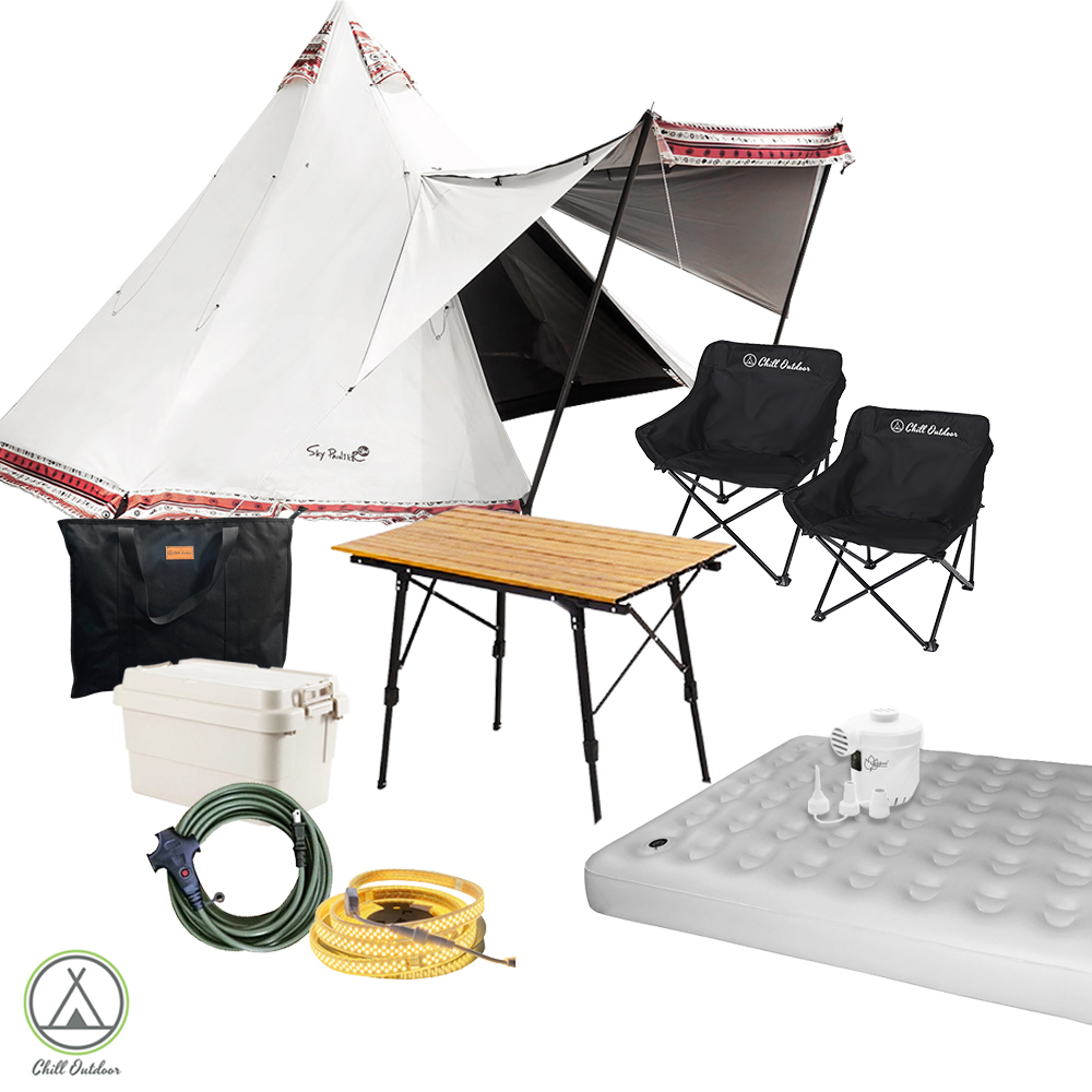 【租借】精靈帳雙人套組 Outdoor Base 精靈帳（適用2人）