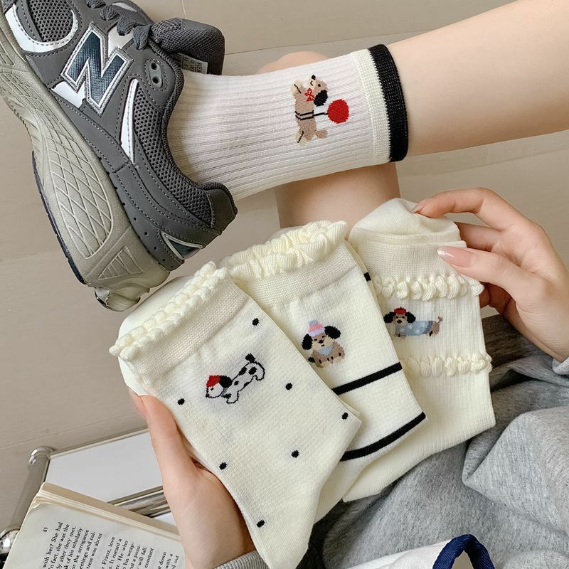 《04071》可愛造型臘腸短襪