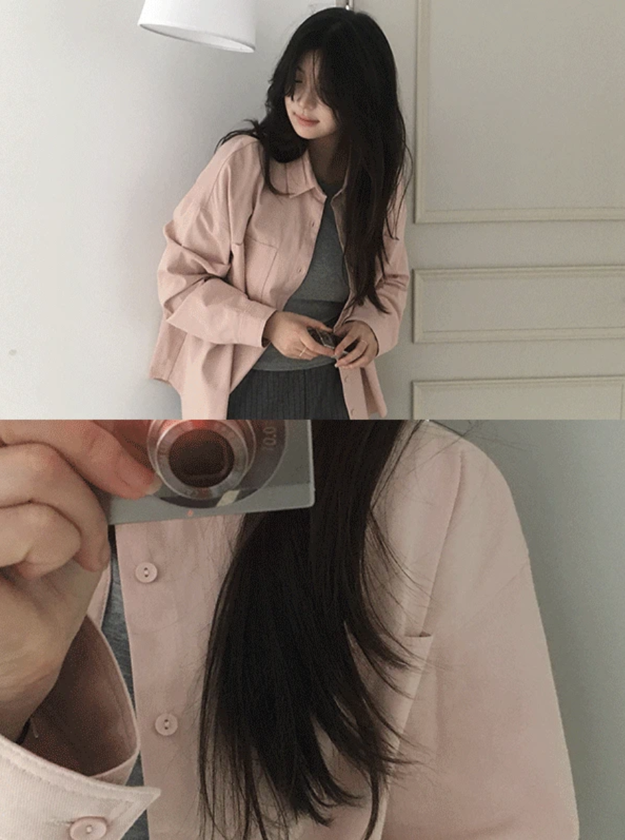 預訂｜SLOWAND #SLOWMADE 雙口袋車線感恤衫 (6 Color)