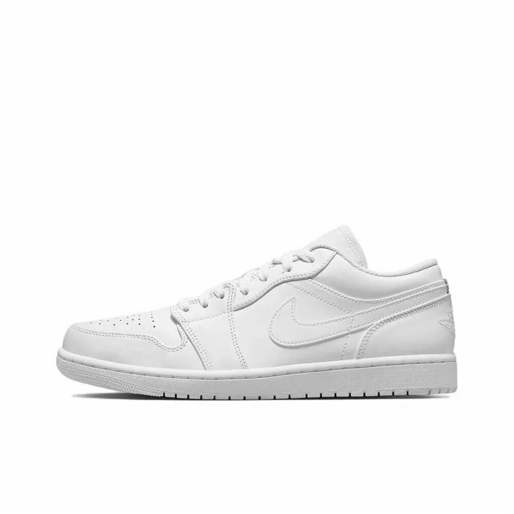 Air Jordan 1 Low Triple White 全白 553558-136 AJ1 一代 運動鞋 休閒鞋 男鞋
