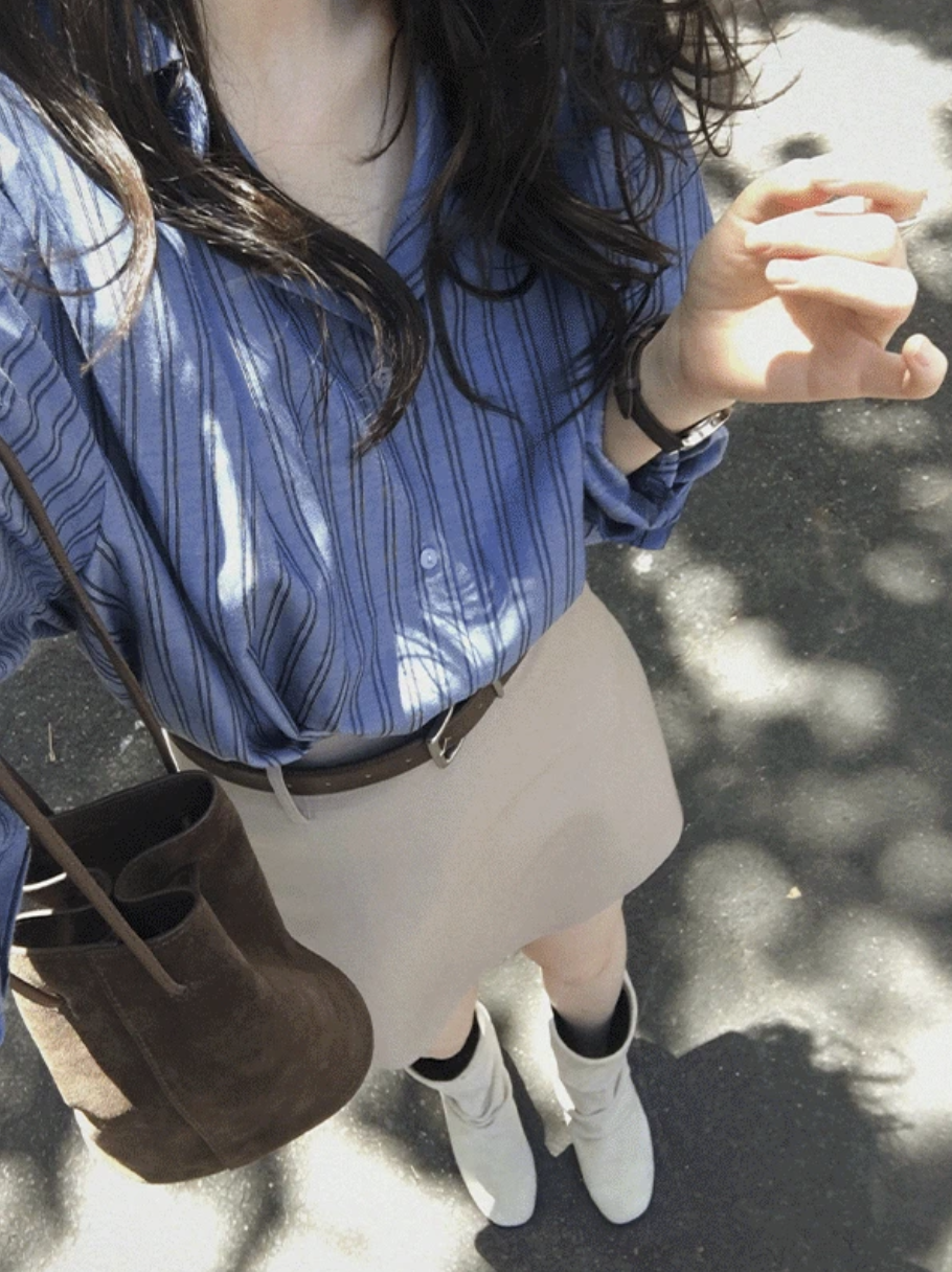 預訂｜SLOWAND #SLOWMADE 亮色條紋感恤衫 (2 Color)