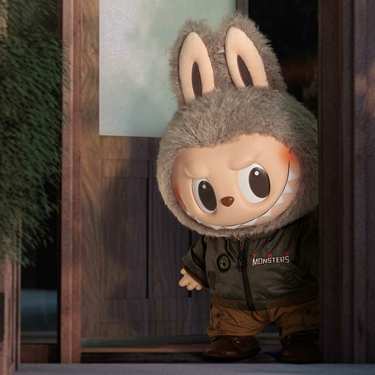 POP MART LABUBU THE MONSTERS - JUMP FOR JOY 搪膠毛絨公仔