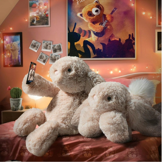 【樂森藥局】英國 Jellycat Smudge Rabbit 趴趴史瑪吉兔兔、絨毛玩偶