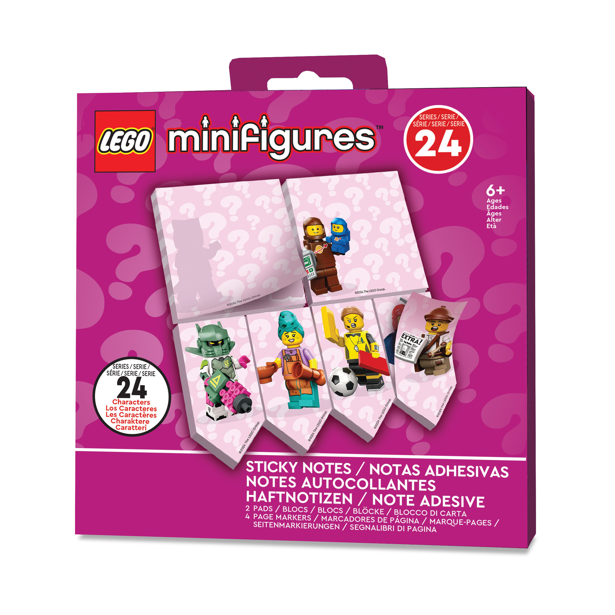 IQ HONG KONG X 樂高®人物系列便利貼