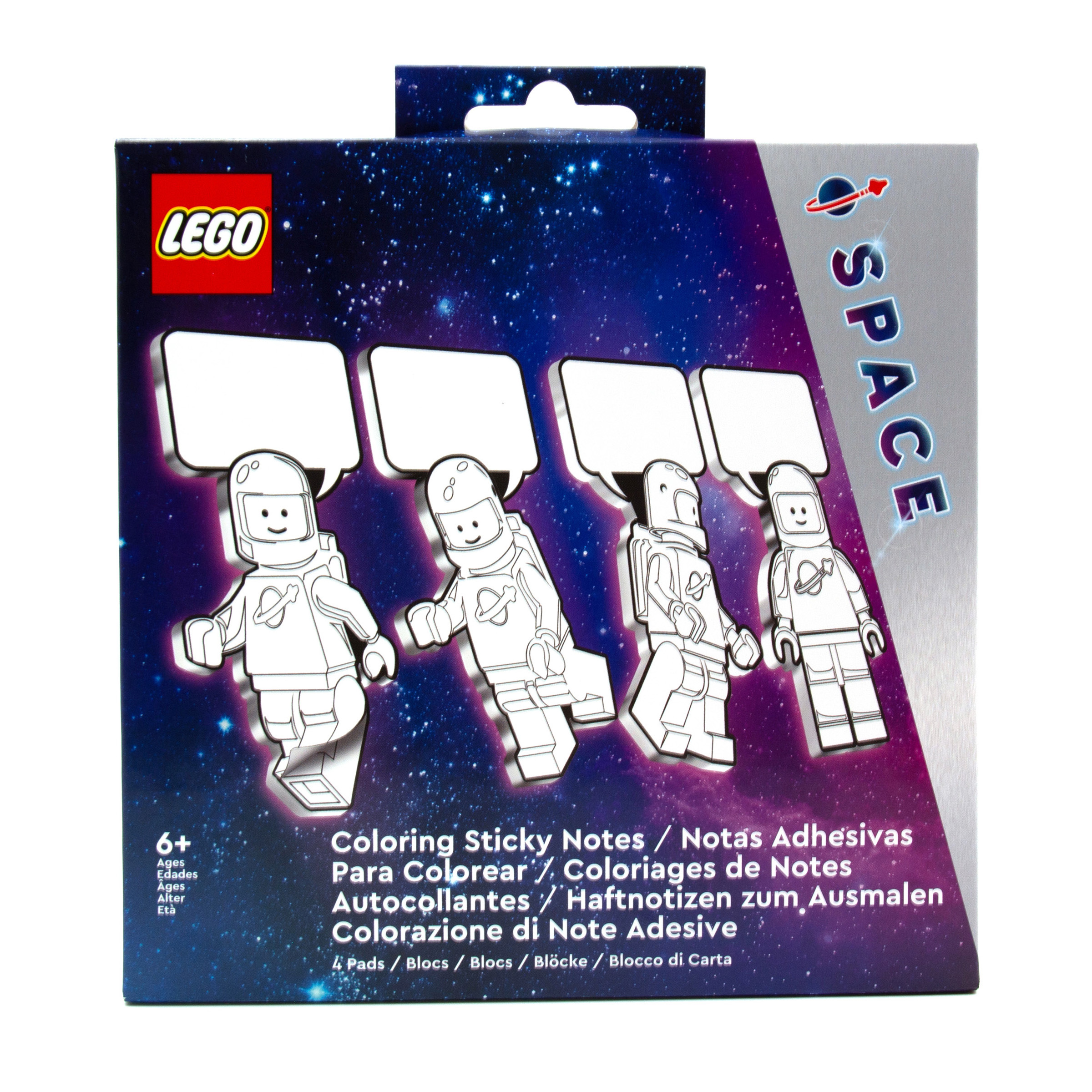 IQ HONG KONG X 樂高®太空人填色便利貼