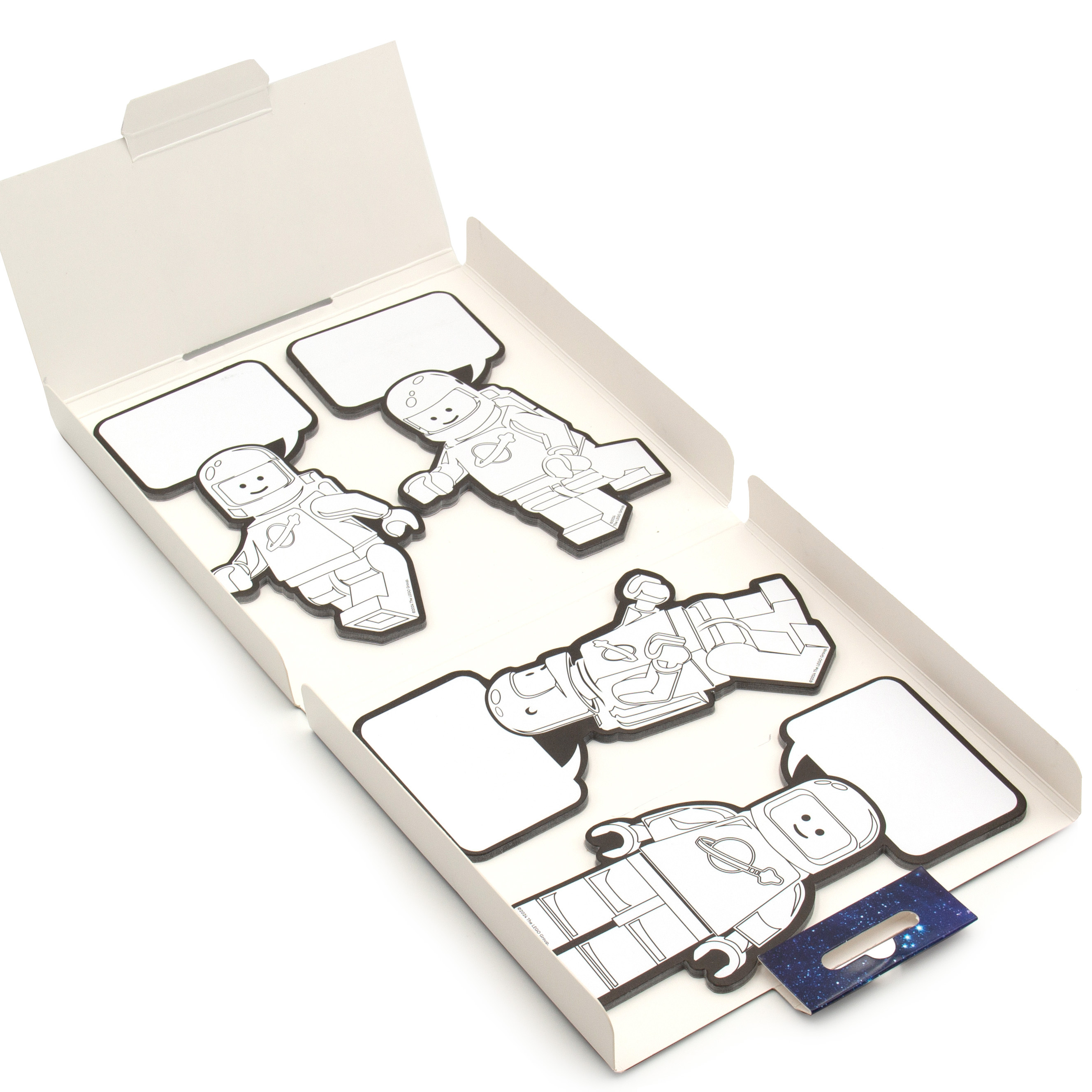 IQ HONG KONG X 樂高®太空人填色便利貼