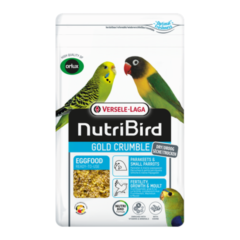 [一件包郵] Versele Laga Nutribird 蛋飼料 (小型鸚鵡) - 1kg