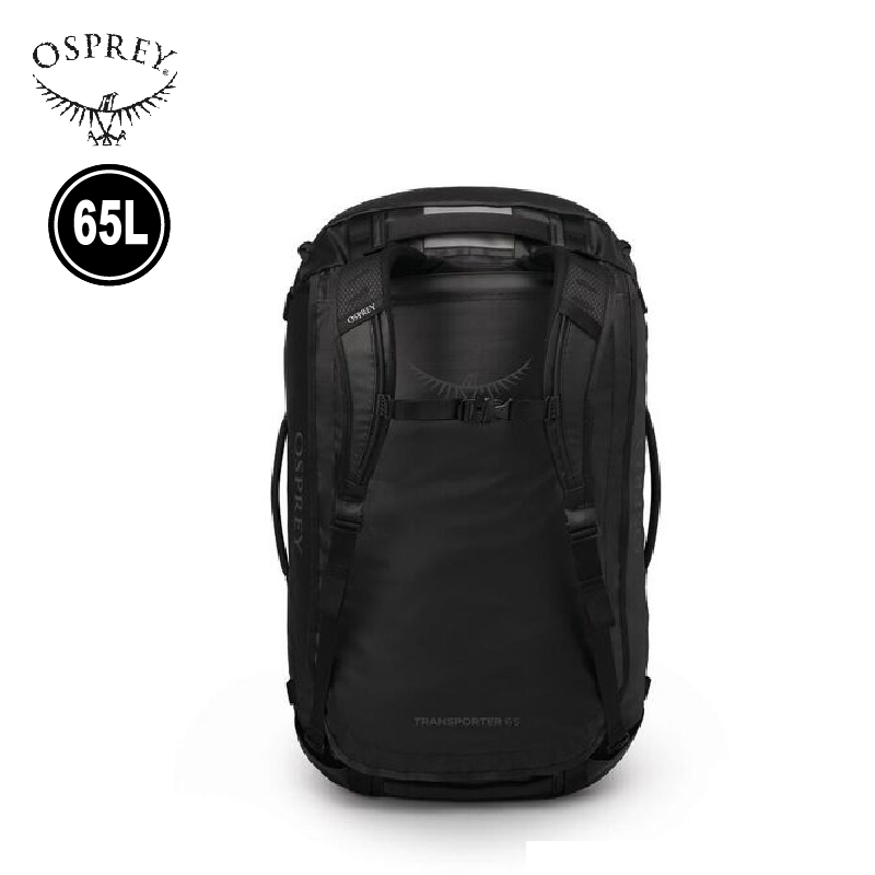 OSPREY 美國 Transporter Duffel 65L (渡鴉黑色) 73OS006325