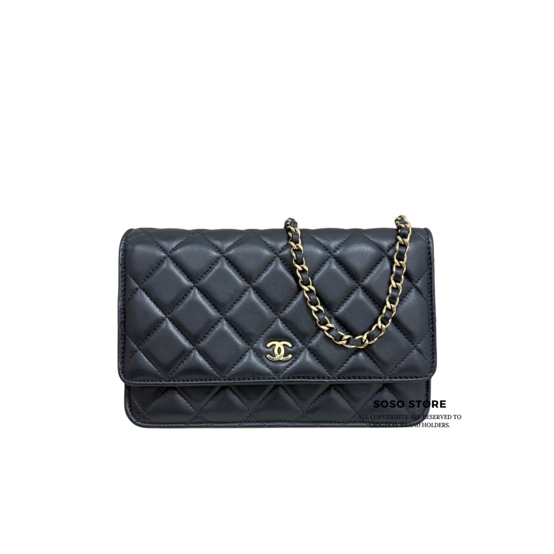 Chanel WOC - Black / Ghw