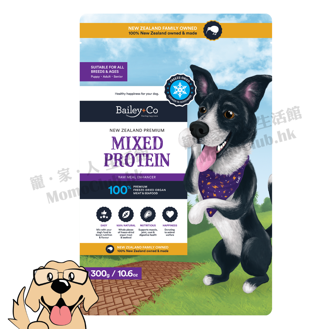 Bailey+Co - 凍乾生肉加營拌餐寶 300g [犬用]