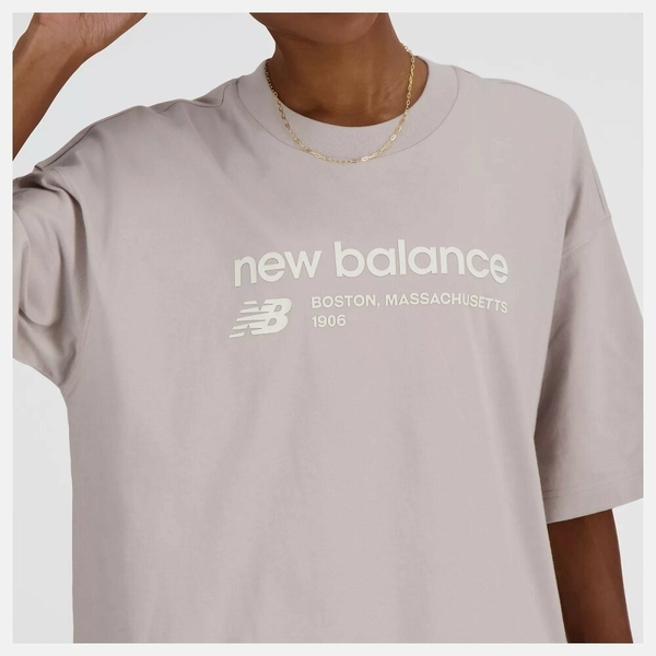 NEW BALANCE 短T NB 奶茶 1906 短袖 上衣 女 WT33534MNK