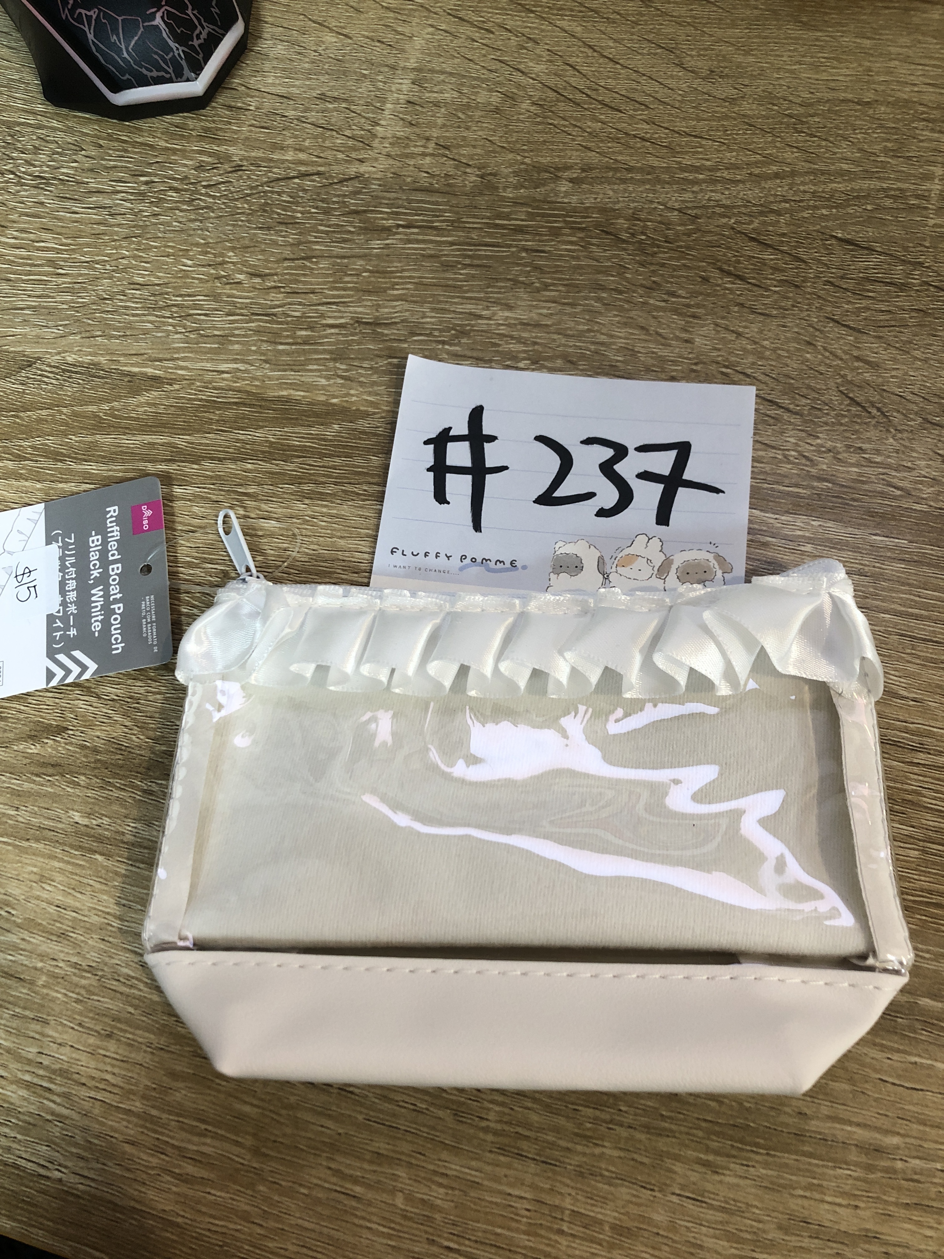 其他 收納袋 白#237