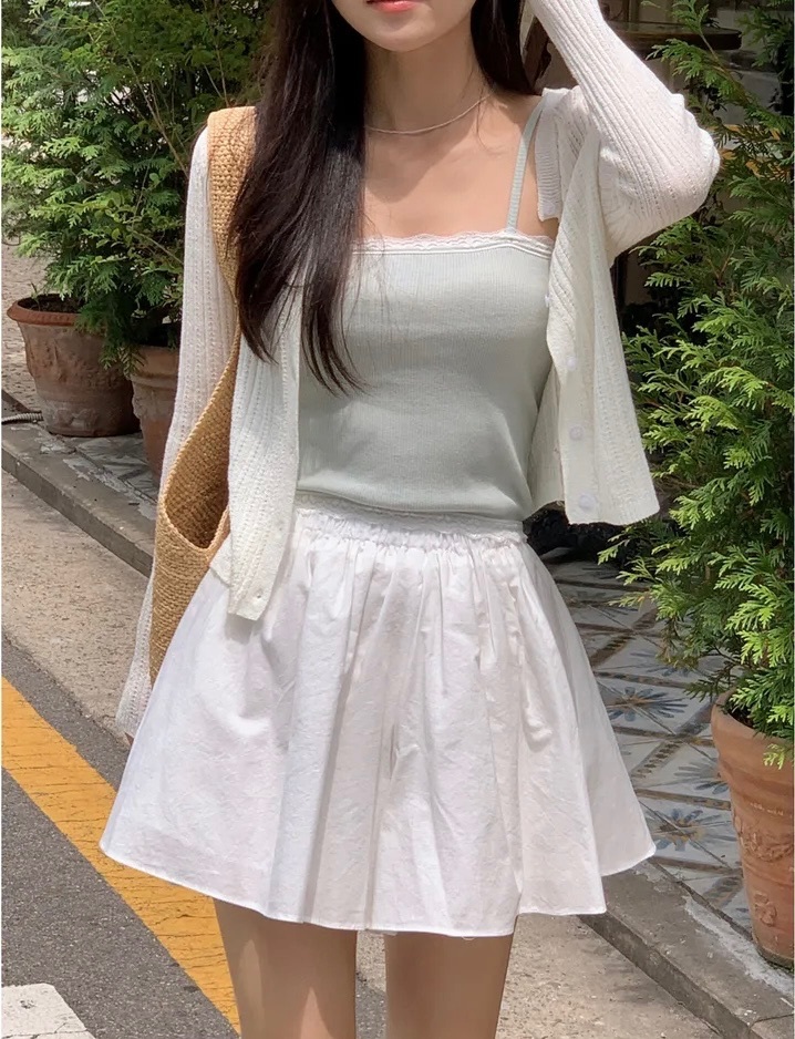 【優惠預訂】韓國LACE吊帶（7色）