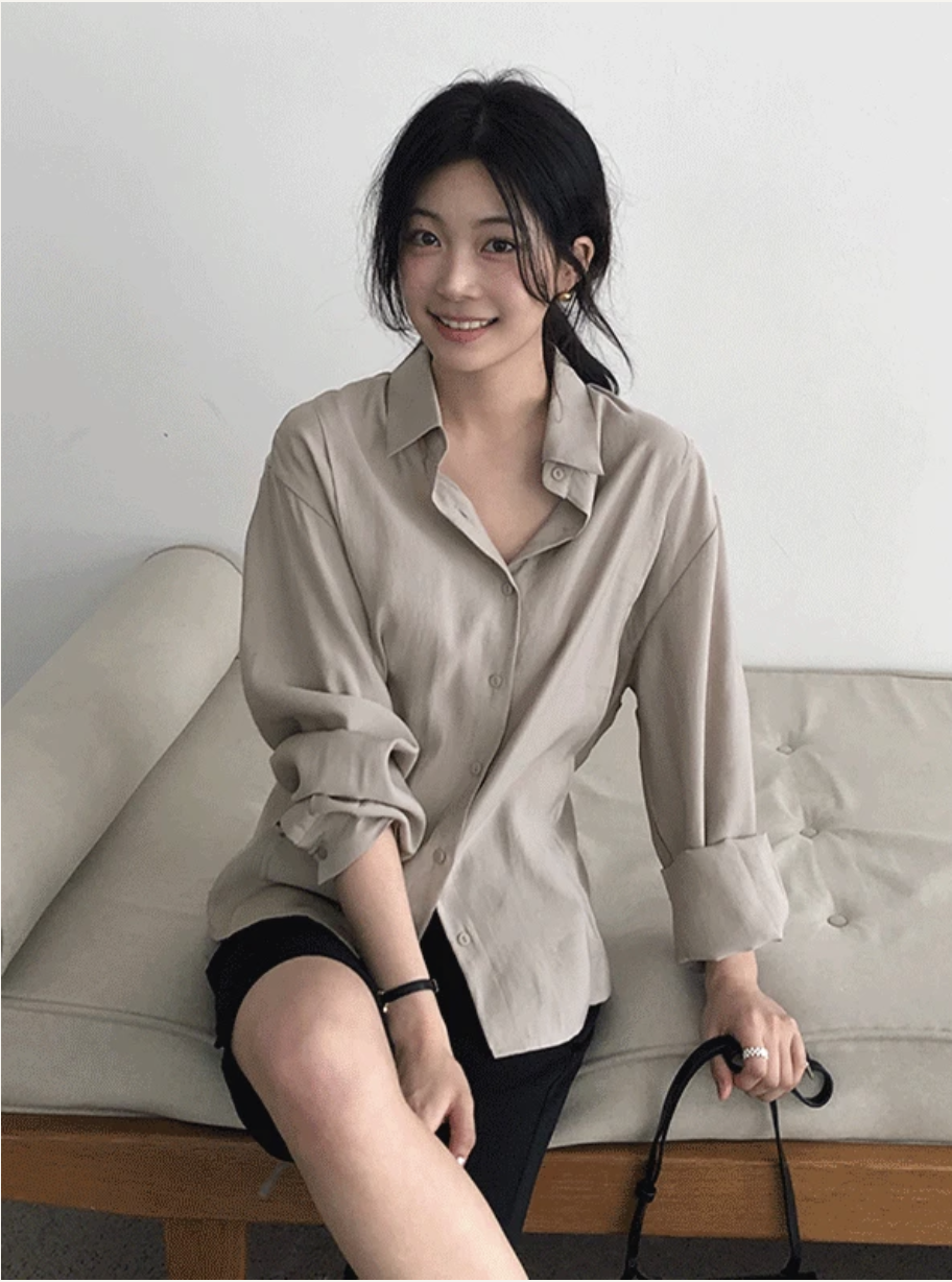 預訂｜SLOWAND #SLOWMADE 輕柔綁帶感恤衫上衣 (3 Color)