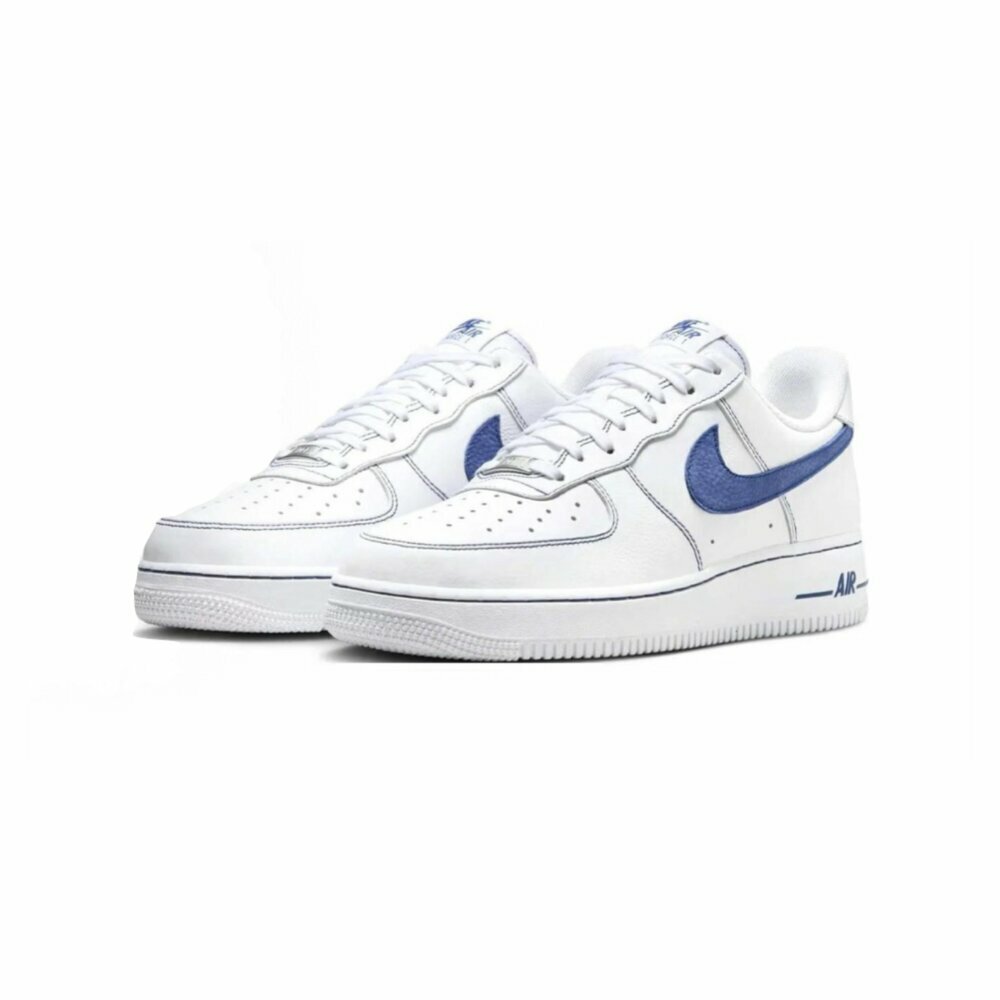 Nike Air Force 1 白藍縫線 HQ2037-100 AF1 舒適 經典 運動鞋 休閒鞋 男鞋