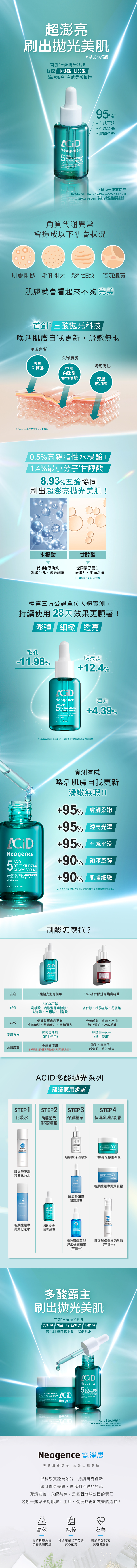 【霓淨思】5酸拋光澎亮精華30ml