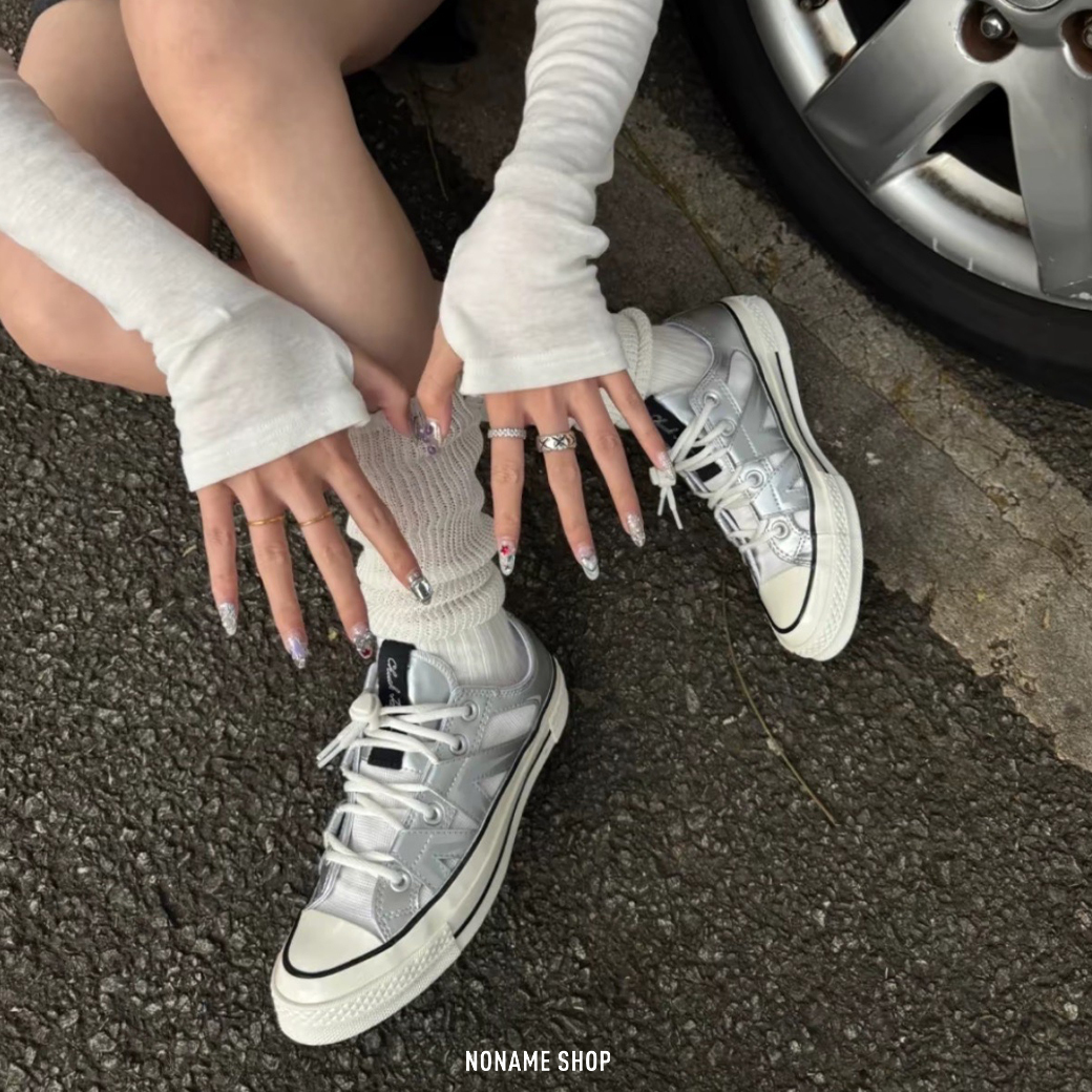 CONVERSE CHUCK 1970S 低筒 Y2K 未來感 液態銀 (男/女款)