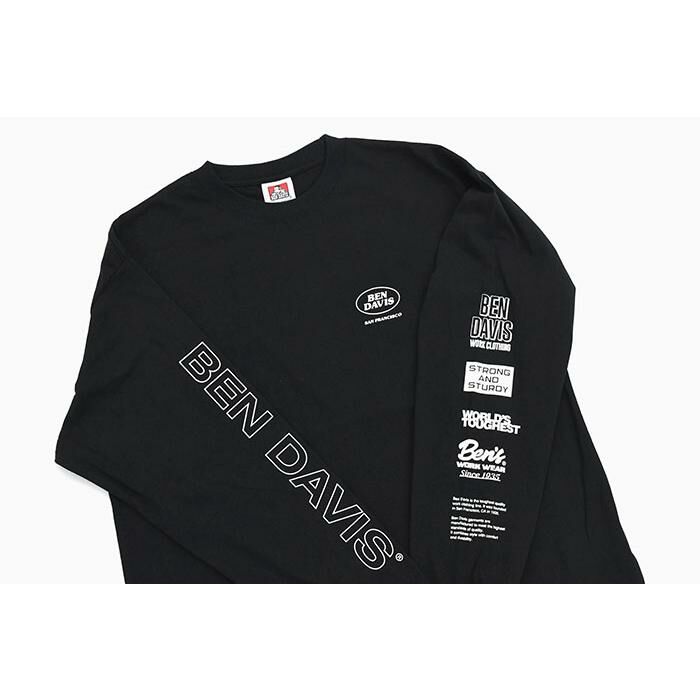 【 BEN DAVIS | 工具圖案兩件式長TEE - 2色 】
