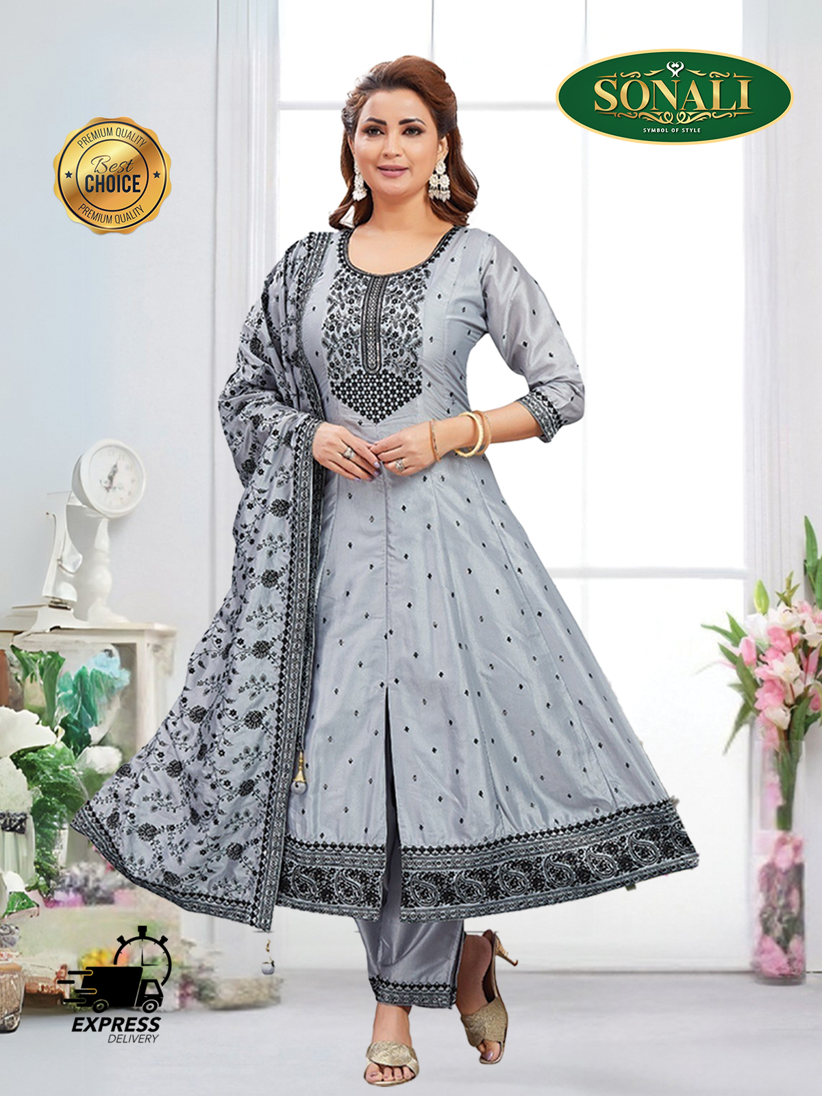 Sonali's Plus Sizes Premier Suits Collections / Women's Sets / Ladies Indian Traditional Suits