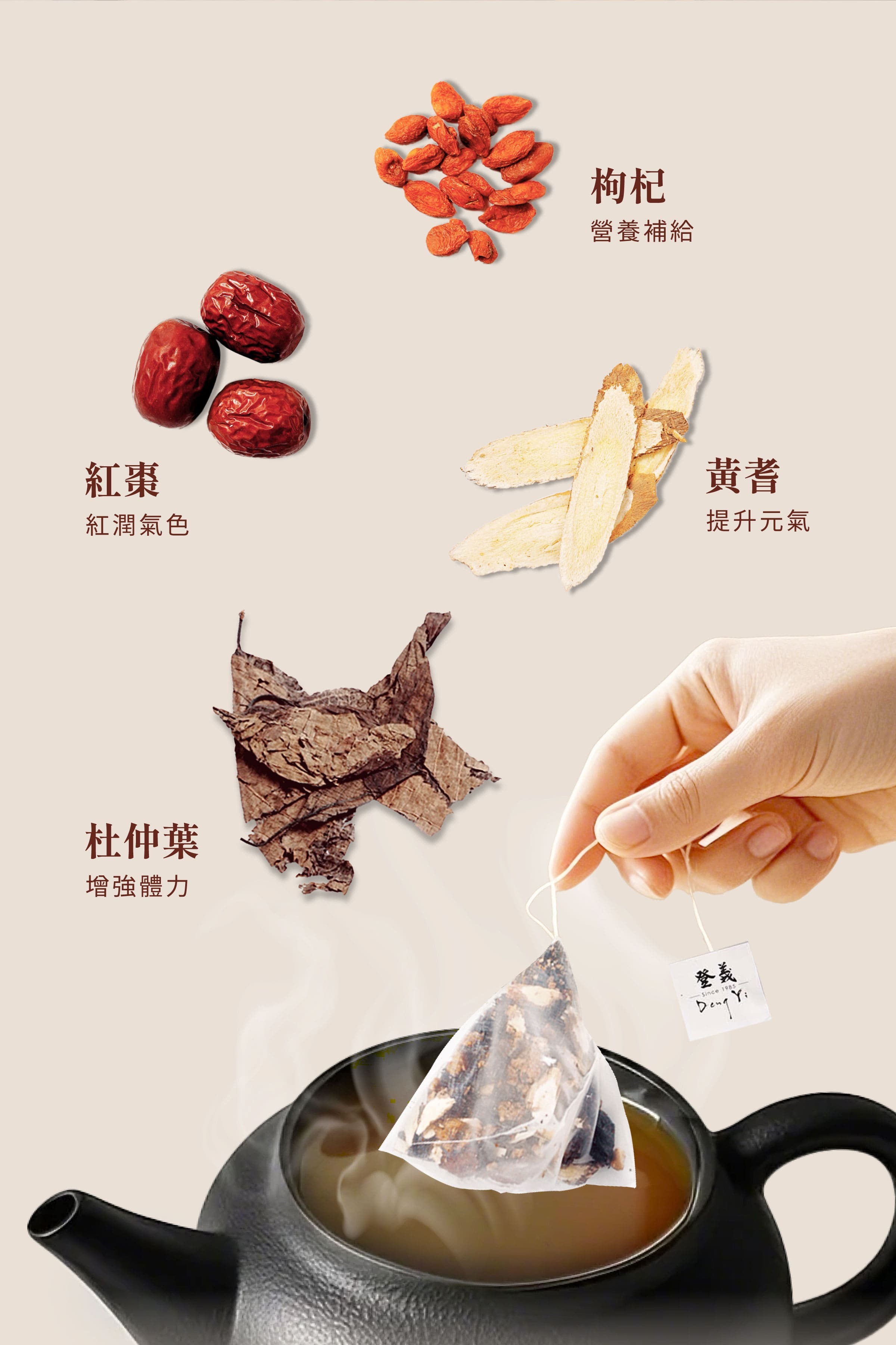 登義杜仲茶原料