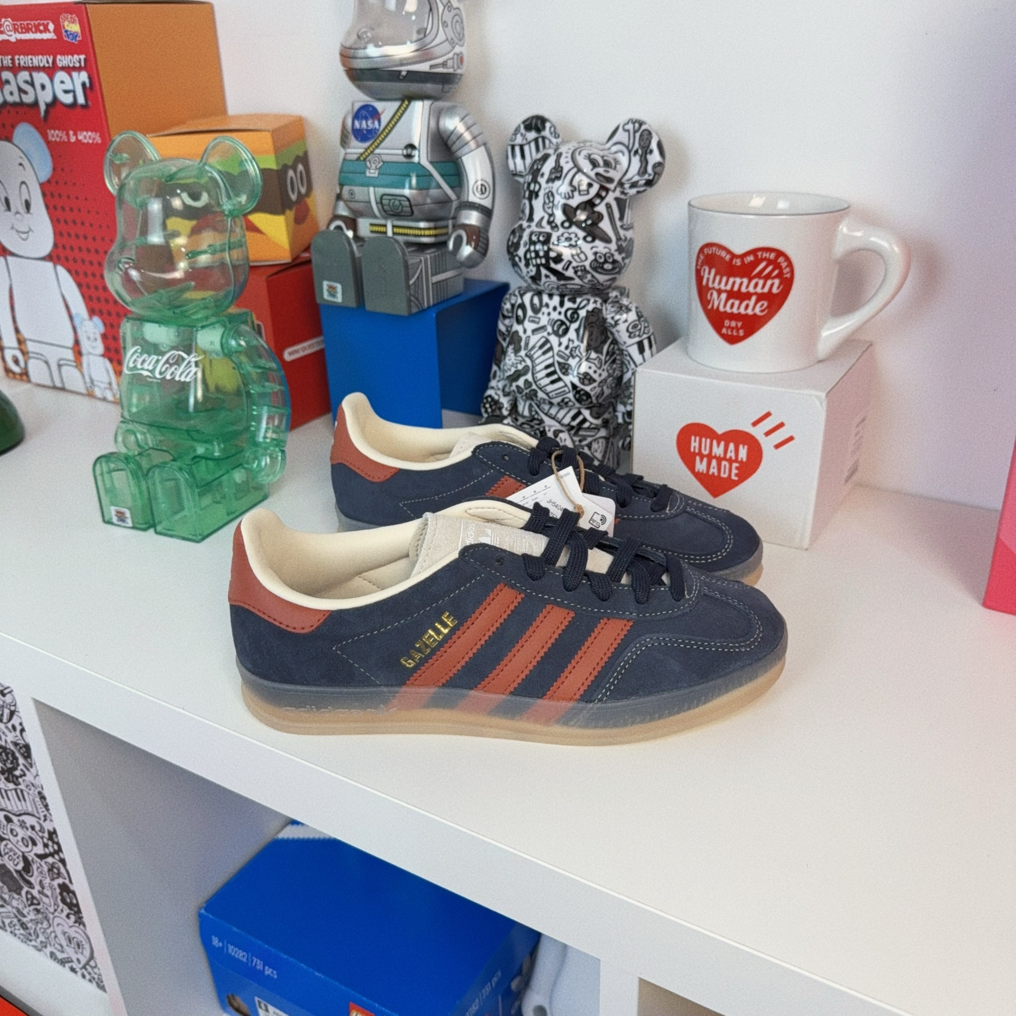 Adidas Originals Gazelle Indoor 日本新款 海軍藍 勃根地酒紅 外縫線 復古鞋 JH5404